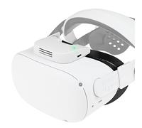 NEWZEROL Ventilateur D'échappement pour Quest 2, [avec Interface Anti-Transpiration] [Circulation Active de l'air] Soulage l'accumulation d'air Chaud et la Buée sur Les Lentilles