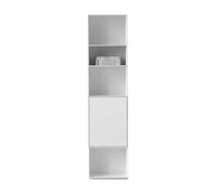 Nex Pur - Etagère avec porte 50x211.5x36cm 6 boxes/2 of it with long door down