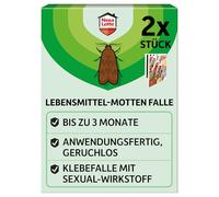 Nexa Lotte Lot de 2 pièges à mites alimentaires sans odeur et sans insecticide