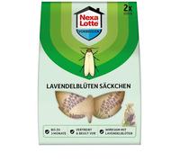 Nexa Lotte Lot de 2 sachets de fleurs de lavande pour une protection efficace contre les mites jusqu'à 3 mois et un parfum agréable et frais, vert