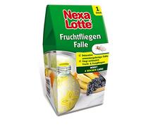 Nexa Lotte Piège à Mouches aux Fruits - Piège décoratif Contre Les Mouches aux Fruits et Les Mouches à vinaigre - 1 piège avec appât de 10 ML