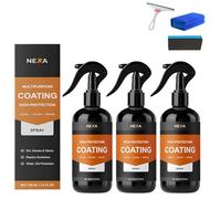 Nexa Scratch Remover, Turbo Shine Nexa, Spray de peinture automobile 3 en 1 haute protection rapide, Spray de réparation des rayures, Réparation rapide, Cire, Polissage, Revêtement, Nettoyage, Haute p