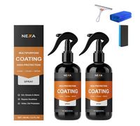 Nexa Scratch Remover, Turbo Shine Nexa, Spray de peinture automobile 3 en 1 haute protection rapide, Spray de réparation des rayures, Réparation rapide, Cire, Polissage, Revêtement, Nettoyage, Haute p
