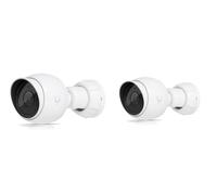 NexaCore Lot de 2 caméras Ubiquiti UniFi G5 Bullet UVC-G5-BULLET - Caméra IP 2K HD 5MP avec Vision Nocturne IR, PoE, Capteur CMOS, Résistant aux Intempéries, Intérieur et Extérieur