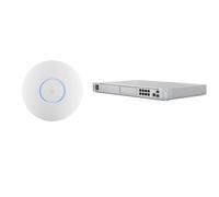 NexaCore - Pack Ubiquiti U6+ + UDM-SE - Point d’accès WiFi 6 (1500 ft², 2x2 MIMO, 300+ Clients) + Routeur UniFi Dream Machine Special Edition avec Switch PoE intégré et NVR