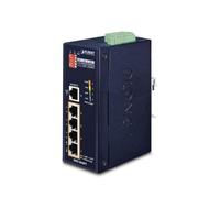 NexaCore Planet ISW-504PT Commutateur industriel Poe+ 5 ports Fast Ethernet, 4X 802.3at Poe+, DIN-Rail, IP40, -40~75°C