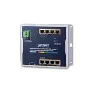 NexaCore Planet WGS-4215-8P2S Managed Industrial Poe+ Switch - 8× Gigabit 802.3at Poe Ports, 2× SFP, Wall-Mount, IP30
