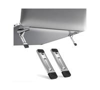 NexaGeniX Mini Support Portable for Ordinateur, 1 Paire de Supports Refroidissement Pliables en Aluminium Support réglable en Hauteur