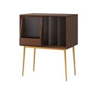 NexaGeniX Support de Stockage de CD Porte coulissante Mobile en métal d'armoire de Support Stockage d'enregistrement
