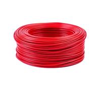 Nexans - Bobine de fil électrique de section 1,5mm Rouge. Longueur 100 mètres [ H07V-U PASSEO 1 ]