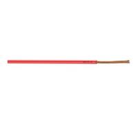Fil électrique 10 mm² h07vr, à la coupe, rouge