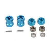 NexaPart Accessoires RC Adaptateur Hexagonal 12 mm for moyeu de Roue de Voiture RC, pièces de Mise à Niveau for Tamiya Grasshopper/Hornet/Frog/Wild One/Grasshopper 2