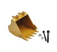 NexaPart Accessoires RC Godet entièrement en métal for excavatrice Huina 580 23 canaux (échelle 1:14)