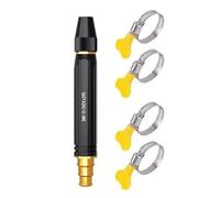 NEXAVKPR Buse de tuyau d'arrosage pour arrosage et extérieur | Sortie d'eau réglable, forme de buse compacte, flux direct pour arroser le jardin et les tâches de rinçage de la cour ou du