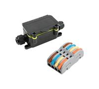 NEXAVKPR Connecteur de fil électrique étanche IP68 C | Bornes à 2/3/4/5 fils pour distribution d'énergie extérieure et applications industrielles dans des environnements difficiles