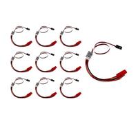 NEXAVKPR Lot de 10 interrupteurs à distance 8 A pour contrôle de | Télécommande pour modèles de quadricoptères et projets d'automatisation de 3 V à 30 V pour différentes applications
