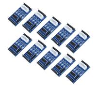 NEXAVKPR Module pilote de moteur pas à pas bidirectionnel avec quatre LED | Points d'entrée et de terre étiquetés, direction avant et arrière, 10 planches pour plusieurs unités de projet