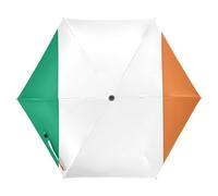 Nexawaveo Petit parapluie de voyage coupe-vent Drapeau de la Côte d'Ivoire Compact Léger Pliable Automatique Parapluie Pluie et Soleil