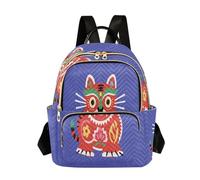 Nexawaveo Sac à dos matelassé pour femme - Motif cactus du désert - Bloom - Sac à dos pour ordinateur portable 14", Art populaire, Small, Sacs à dos