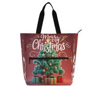 Nexawaveo Sac de piano imperméable pour leçons, arbre 3D, sac fourre-tout rouge avec poches zippées pour partitions et livres