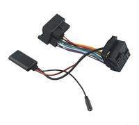 Nexbrill Adaptateur auxiliaire 5.0 avec micro externe pour radio Opel CD30 CDC40 CD70 DVD90 Installation non destructive pour Agila Antara Corsa pour Meriva et Vectra Zafira Câble d'appels