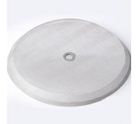 Nexbrill Filtre de rechange en acier inoxydable pour cafetière à piston, diamètre 10 cm, compatible avec cafetière à 8 tasses, bonjour, pour MR. Coffee et plus encore, et facile à passoire