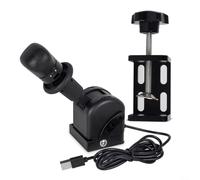Nexbrill Frein à main USB pour Logitech G29 G27 G25, simulateur de course PC, frein à main avec base en alliage d'aluminium, support de serrage de 8 à 55 mm pour ETS2 Euro Truck Simulator 2 jeux