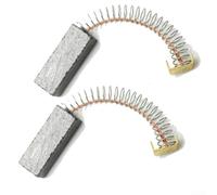 Nexbrill Lot de 2 balais de carbone 30 x 6,4 x 10 mm pour Bosch, Siemens, Elecrolux, moteurs Thomas Lux, design élargi et épais pour une plus longue durée de vie, pièce de contact coulissante pour