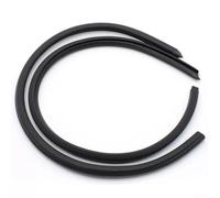 Nexbrill Lot de 2 bandes d'étanchéité en caoutchouc résistant aux intempéries, réduction du bruit du vent pour côté droit et gauche, 75 cm, noir