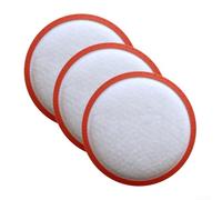 Nexbrill Lot de 3 filtres de rechange pour Dirt Devil for Infinity pour REBEL 55HF DD5255 DD5255-1 DD5255-3, accessoires lavables pour aspirateur, 150 mm de filtration haute efficacité pour réduire la