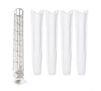 Nexbrill Lot de 5/8 microfiltres pour capteur Windsor pour xp pour S12 S15 et pour Sebo Automatic pour série X, filtre d'échappement de rechange à haute efficacité avec cadre de support, lot de 5/8 (A