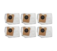 Nexbrill Lot de 6 sacs à poussière de 3,3 l compatibles avec Eufy C10 C20 et OMNI, sacs de rechange non tissés à 4 couches pour une filtration efficace, collection Debin de grande capacité pour poils