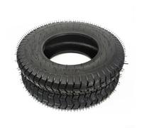 Nexbrill Pneu de tondeuse à gazon sans chambre à air 16 x 6,50-8 pour tracteurs autoportés, pneu de rechange en caoutchouc avec traction améliorée et installation facile, noir