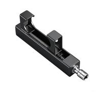 Nexbrill Serre-câble en acier 45# avec finition antirouille pour tournevis à douille 1/2", taille compacte 223 x 40 mm, plage de serrage de 140 mm, boucle sécurisée pour tension de fil d'électricien