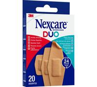 Nexcare 3M Duo Pansement Assortiment 20 Pièces