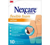 Nexcare Active 360º Assortiment de pansements adhésifs assortis 10 Unités