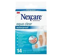 Nexcare Aqua Clear Pansement Waterproof 3 Tailles 14 Unités
