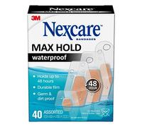Nexcare Bandages imperméables Max Hold: Assorted 40 count (Clair) / 40 compter