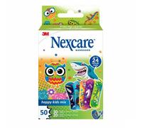 Nexcare™ Happy Kids Mix Pansements Pansement(S) 50 pc(s)