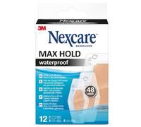Nexcare MaxHold Bandages Étanches 12unités