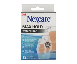 Nexcare MaxHold Bandages Étanches 12unités