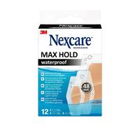 3M Nexcare Bandages MaxHold étanches 12 unités