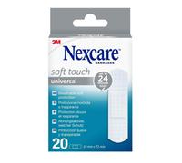 Nexcare 3M Soft Touch Universal 19mmx72mm Strips 20 Pièces