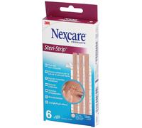 Nexcare™ Steri-Strip™ Sutures Cutanées Couleur de Peau 6 mm x 75 Pansement(S) pc(s)