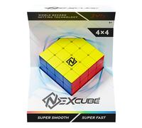 Nexcube - Cube 4x4 pour Enfants dès 8 ans - Jeu de Casse Tête - Jeu de Rapidité et de Réflexion - Rotation Facile et Coins Arrondis - SpeedCube - Défi Amusant en Famille - Puzzle 1 joueur