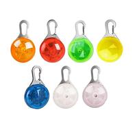 Nexfvor 7 pièces Collier pour Animaux de Compagnie Pince lumière LED Collier de Chien pour Chats, avec lumières sécurité à Batterie