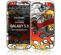 Nexgen Skins avec effet 3D pour Samsung Galaxy S3 (Iron Eagle 3D)