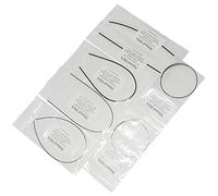 Nexmetal Nitinol Lot de 7 variétés 0,5-1 - 2 mm 15-40 - 60-80å¼C en alliage à mémoire de forme de phase de transition, Nitinol