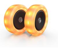 Nexo Roues Pour Trottinette 120x40mm Led Orange