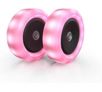Nexo Roues Pour Trottinette 120x40mm Led Rose